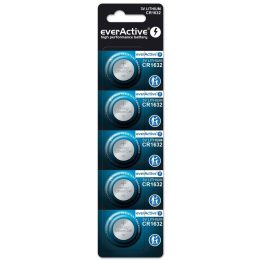 Batteria al litio mini everActive CR1632 5 pz.