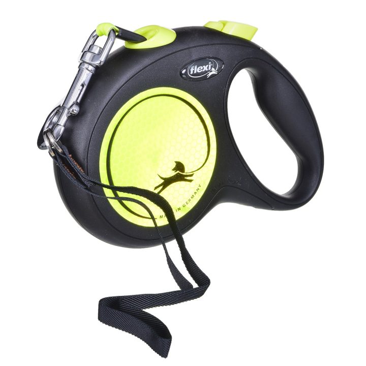 FLEXI Neon L nuovo - guinzaglio retrattile - 5 m