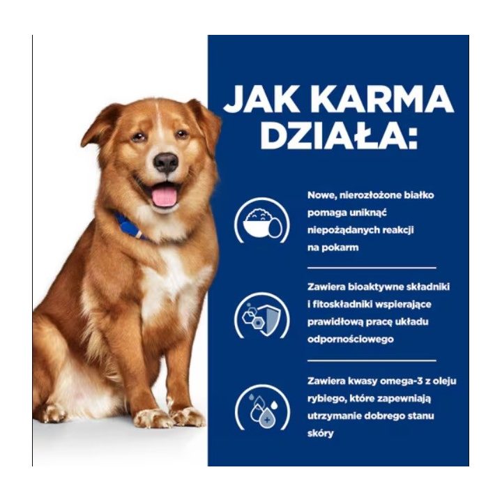 HILL'S Prescription Diet Derm Complete - dry dog food - 1 5kg