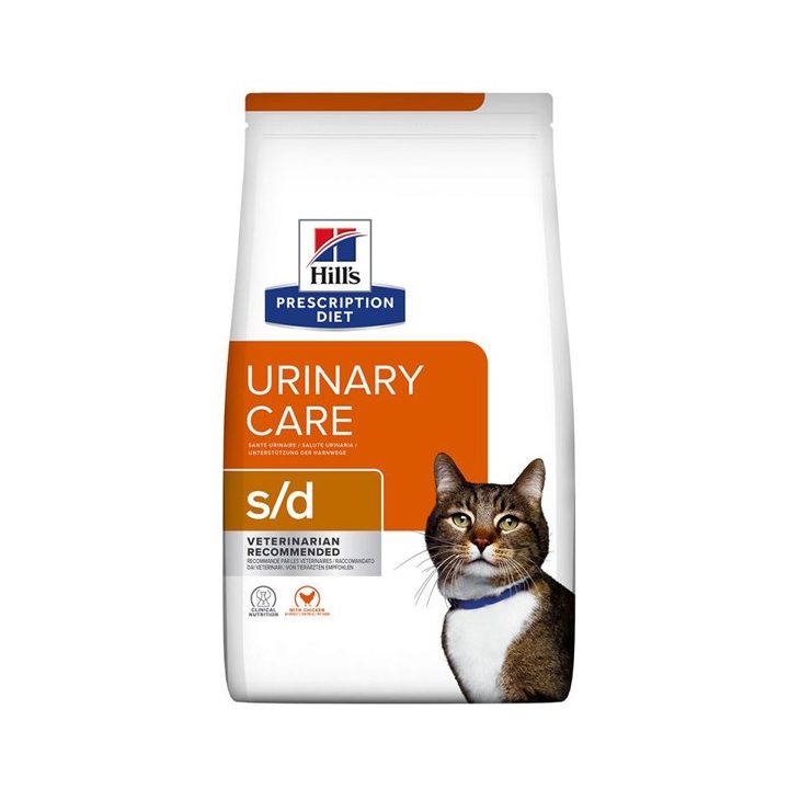 HILL'S PRESCRIPTION DIET Feline Urinary Care s/d Dry cat food Chicken 3 kg