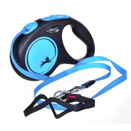 FLEXI Guinzaglio retrattile New Neon M - 5 m