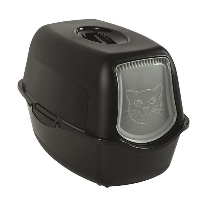 ROTHO Bailey Lettiera con cappuccio nero