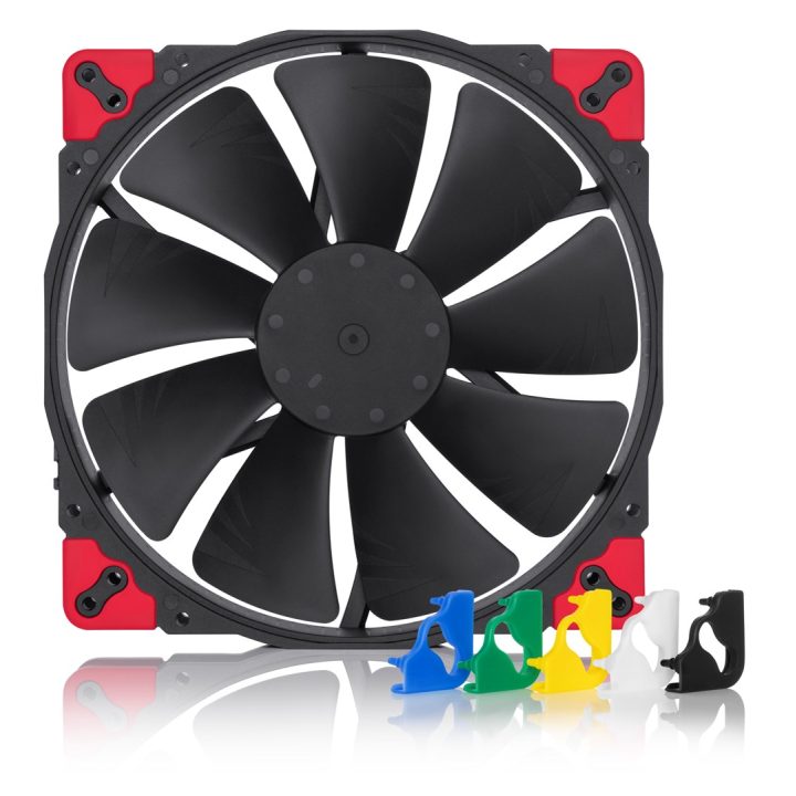 Noctua NF-A20 PWM CH.BK.S Sistema di raffreddamento case per PC Ventola case per PC 20 cm nero