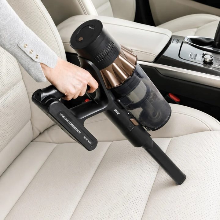 Taurus Homeland X9 Pro Pet & Car Aspirapolvere a bastone senza fili alimentato a batteria Secco HEPA Senza sacchetto 0.7 l 615 W