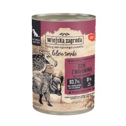 WIEJSKA ZAGRODA Forest Flavours Cinghiale con manzo - cibo umido per cani - 400g