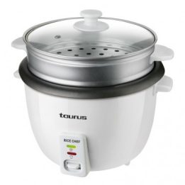 Taurus RICE CHEF cuociriso 1.8 L 700 W grigio bianco