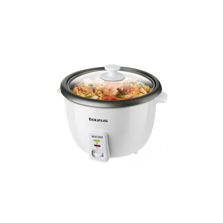 Taurus RICE CHEF cuociriso 1.8 L 700 W grigio bianco