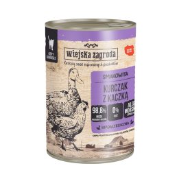 WIEJSKA ZAGRODA Pollo con anatra - cibo umido per gatti - 400g