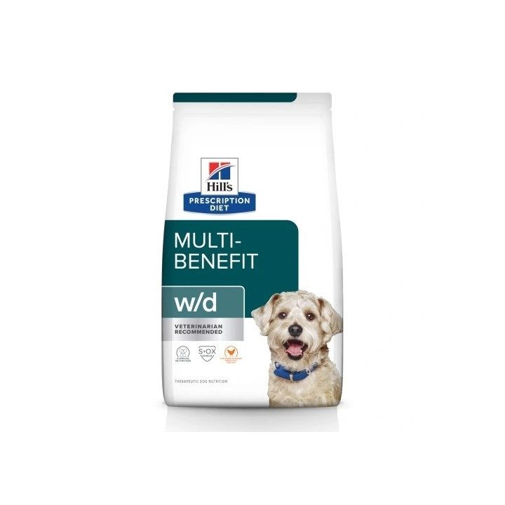 HILL'S Prescription Diet w/d Digestive Weight Diabetes Management - dry dog food - 10 kg