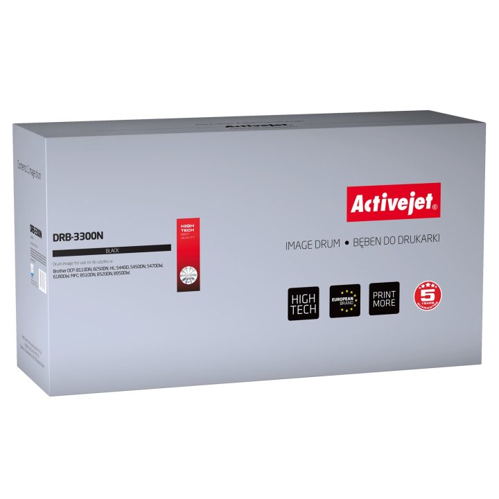 Activejet DRB-3300N Tamburo (sostituzione per Brother DR-3300 Supreme 30000 pagine nero)
