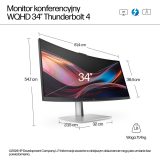 HP Series 7 Pro 34 inch WQHD Conferencing Monitor - 734pm