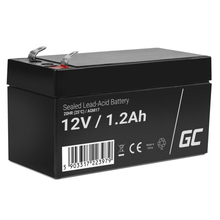 Green Cell AGM17 UPS Batteria Acido Piombo Sigillato (VRLA) 12 V 1.2 Ah