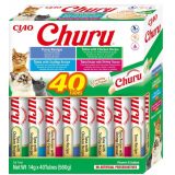 INABA Churu Variety box Tonno con frutti di mare - snack per gatti - 40 x 14g