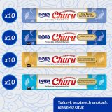 INABA Churu Variety box Tonno con frutti di mare - snack per gatti - 40 x 14g