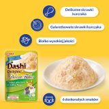 INABA CAT Dashi Delights Delicate Flakes Pollo con tonno - snack per gatti - 40g