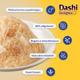 INABA CAT Dashi Delights Delicate Flakes Pollo con tonno - snack per gatti - 40g