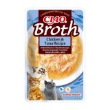 INABA Ciao Brodo con pollo salmone e tonno - snack per gatti - 10x40g