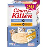 INABA Kitten Pollo e tonno - snack per gatti - 20x14g