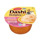 INABA Dashi Delights Pollo con salmone in brodo - snack per gatti - 70g