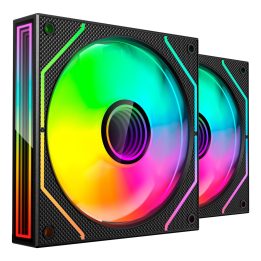 Mars Gaming MF3DPROX2 sistema di raffreddamento per computer ventola per case per PC 12 cm nero