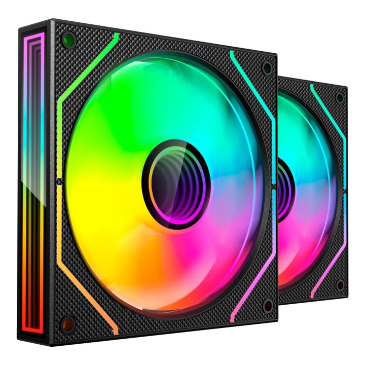 Mars Gaming MF3DPROX2 sistema di raffreddamento per computer ventola per case per PC 12 cm nero