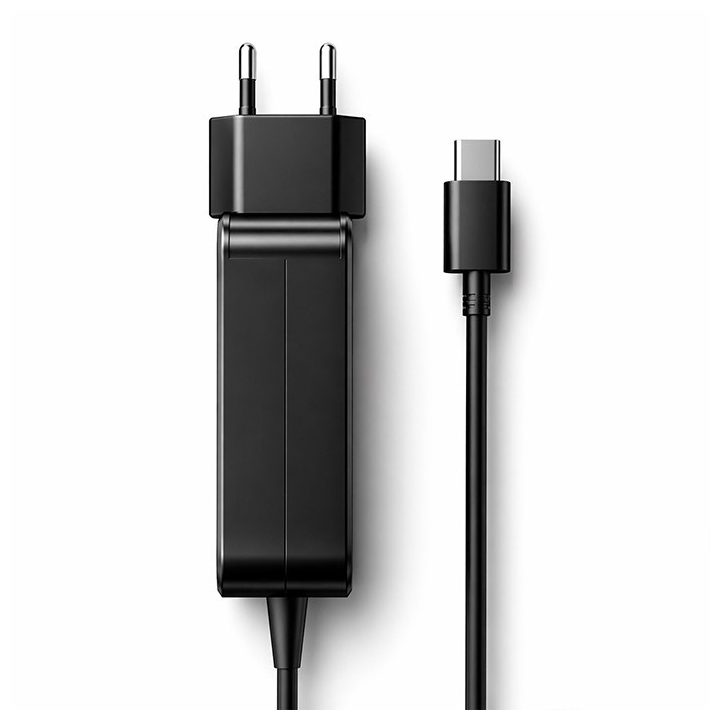 Qoltec 51778 GaN 65W Caricabatterie | 5-21V | 3-3.25A | USB-C PD PPS
