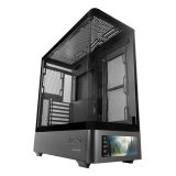 Mars Gaming MCLCDPRO Case per PC Midi Tower nero