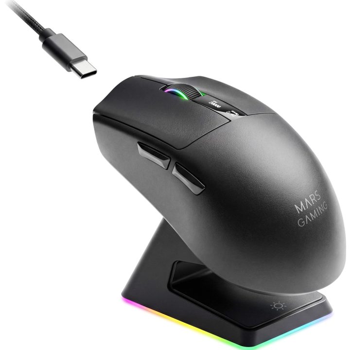 Mars Gaming MMWELITE Mouse destrorso Bluetooth ottico 20000 DPI