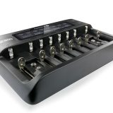 Caricabatterie per batterie cilindriche Li-ion e Ni-MH everActive UC-800