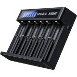 Caricabatterie Li-ion XTAR MC6C