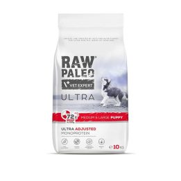 VETEXPERT Raw Paleo Ultra Medium&Large Puppy manzo - cibo secco per cuccioli - 10 kg