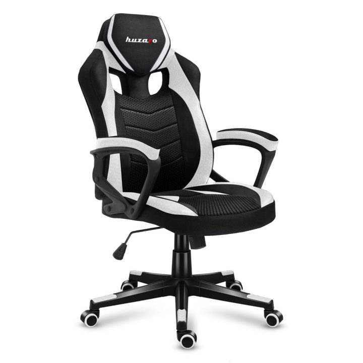 HUZARO FORCE 2.5 SEDIA GAMING MESH BIANCA