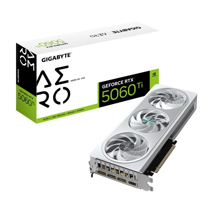 GIGABYTE GeForce RTX 5060 Ti AERO OC 16G Scheda grafica