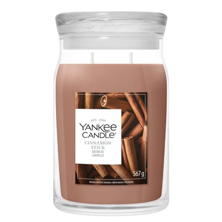 Candela profumata YANKEE CANDLE CINNAMON STICK 567g grande