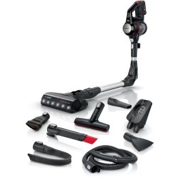 Bosch BCS711PET Scopa aspirante batteria secco senza sacchetto 0.3 L nero rosso 3 Ah