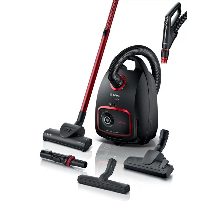 Bosch Serie 6 BGL6POW2 aspirapolvere cilindro aspirapolvere secco 850 W sacchetto polvere