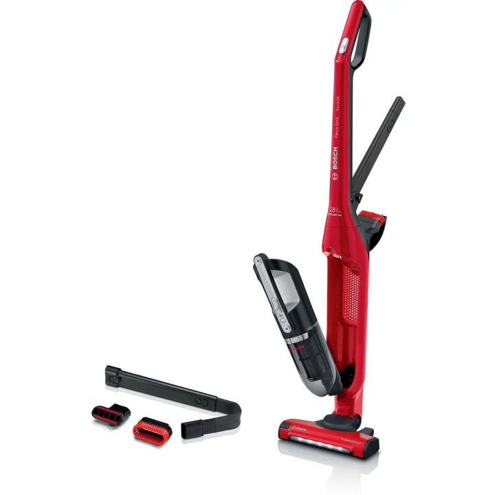 Bosch Serie 4 BBH3ZOO28 scopa elettrica batteria secco senza sacchetto 0.4 L rosso 2.15 Ah