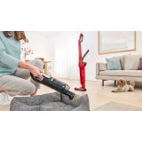 Bosch Serie 4 BBH3ZOO28 scopa elettrica batteria secco senza sacchetto 0.4 L rosso 2.15 Ah
