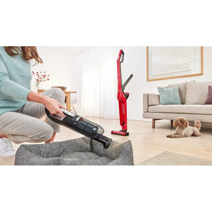 Bosch Serie 4 BBH3ZOO28 scopa elettrica batteria secco senza sacchetto 0.4 L rosso 2.15 Ah