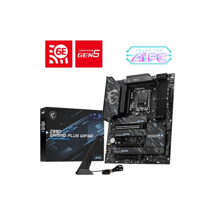 MSI Z890 GAMING PLUS WIFI6E scheda madre Intel Z890 LGA 1851 (Socket V1) ATX