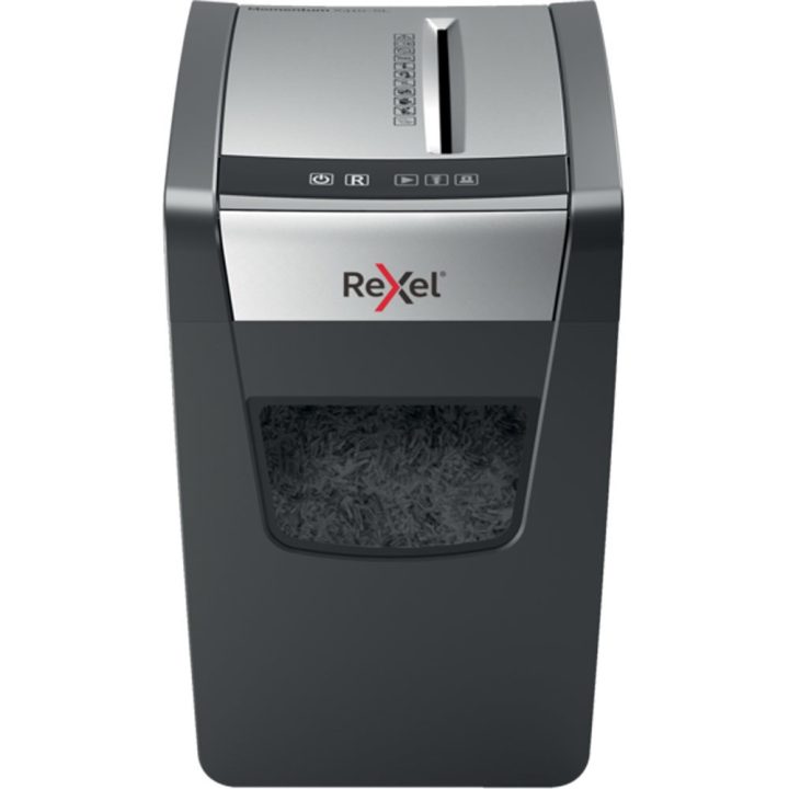 Rexel Momentum X410-SL distruggidocumenti taglio a frammenti nero grigio