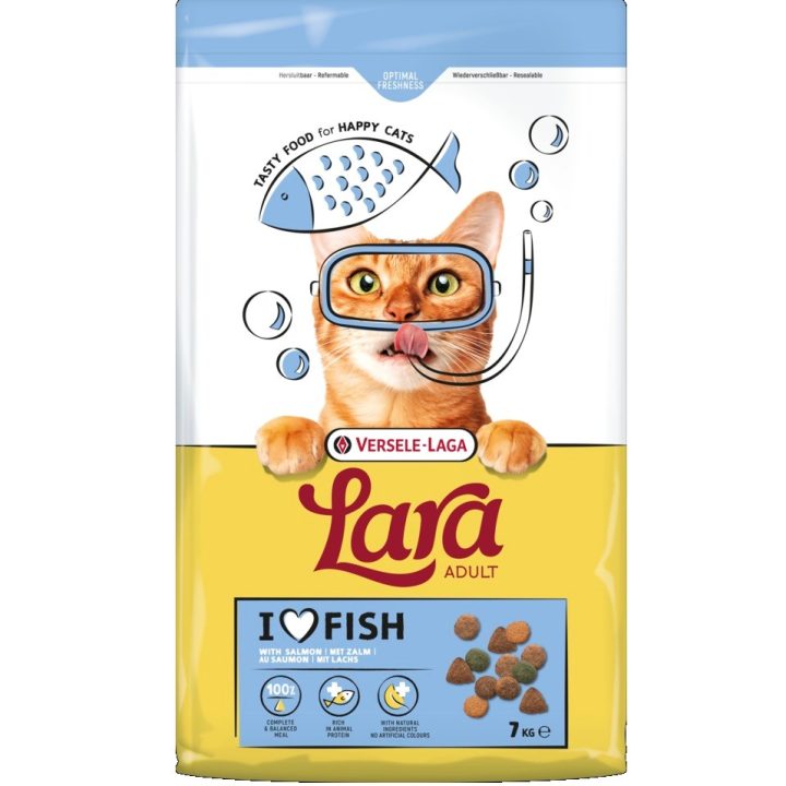 VERSELE-LAGA Lara Adult Salmone - cibo secco per gatti - 7kg