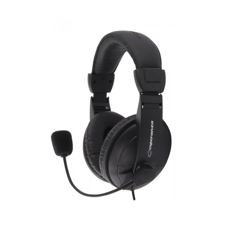Esperanza EH103 cuffie/cuffia fascia nero