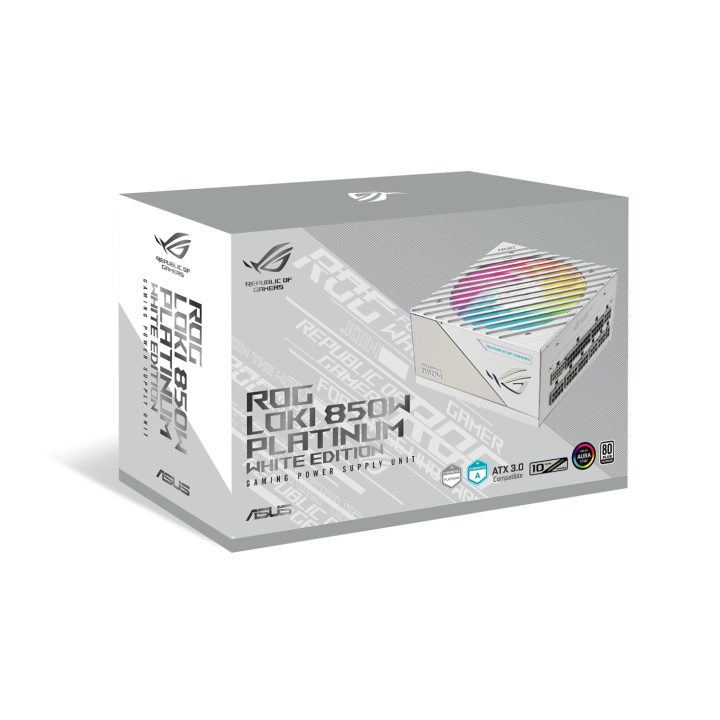 ASUS ROG Loki SFX-L 850W Alimentatore Platinum Bianco 24-pin ATX