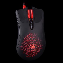 BLOODY A90 mouse gaming destrorso USB Type-A ottico 6200 DPI
