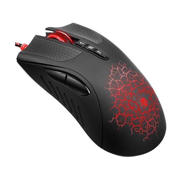 BLOODY A90 mouse gaming destrorso USB Type-A ottico 6200 DPI
