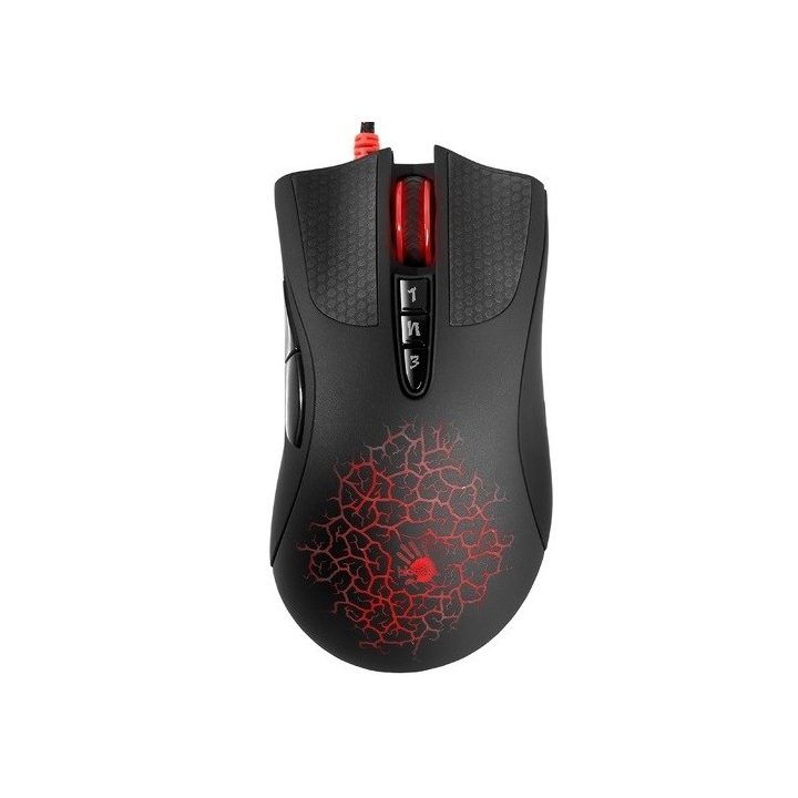 BLOODY A90 mouse gaming destrorso USB Type-A ottico 6200 DPI