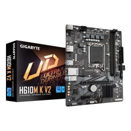 GIGABYTE H610M K V2 scheda madre - processori Intel Core 14ª generazione fino a 5600MHz DDR5 1xPCIe 3.0 M.2 1GbE LAN USB 3.2 Gen