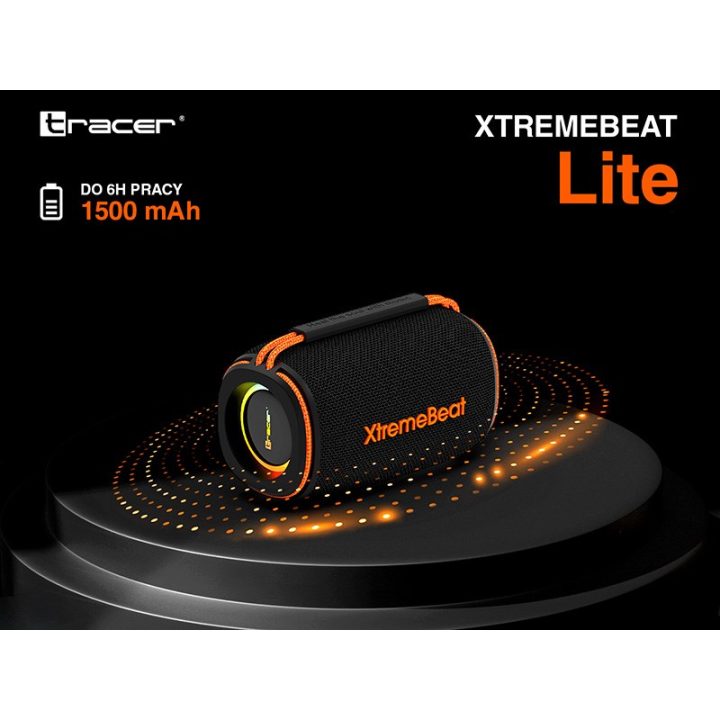 Tracer XtremeBeat Lite TWS altoparlante Bluetooth portatile nero 10 W
