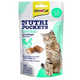 GIMCAT Nutri pockets Dental pollame - snack per gatti - 60g